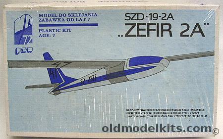 Siedlce 1/72 SZD-19-2A Zefir 2A Glider plastic model kit